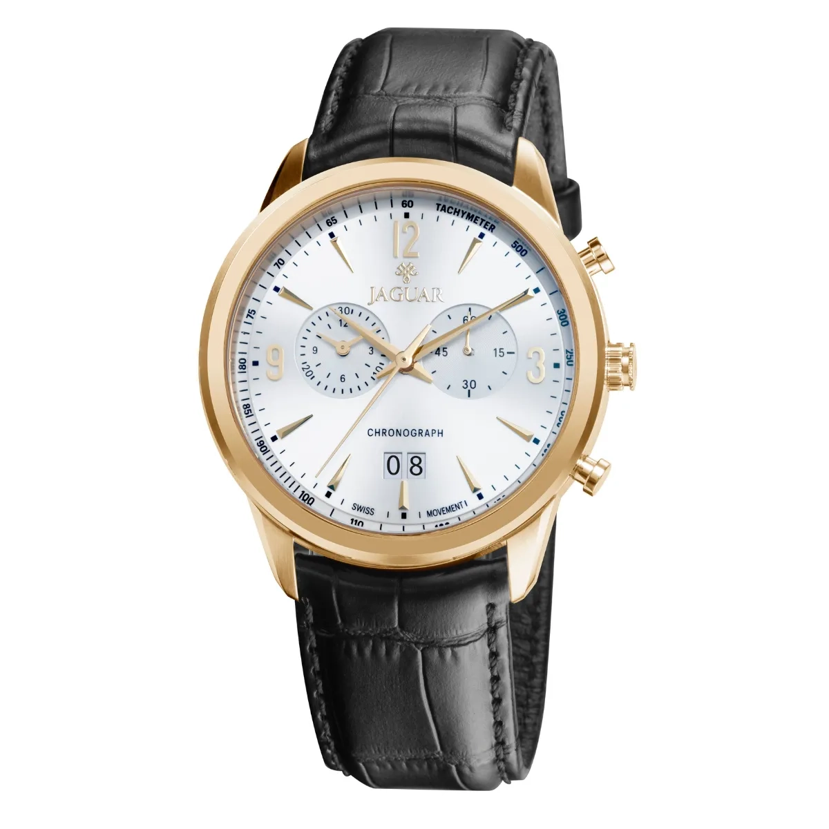 Relógio Jaguar Aura Cronógrafo Masculino - J07CEGL01B B2PX Prata