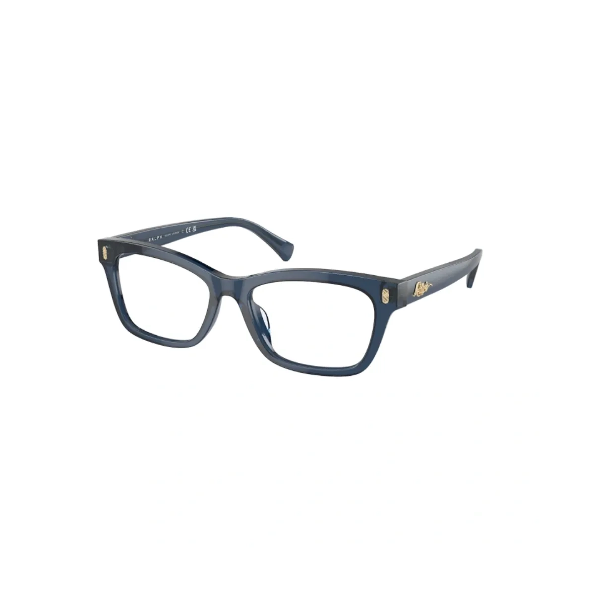Óculos de Grau Ralph 0RA7154U 6144 52 Acetato Azul