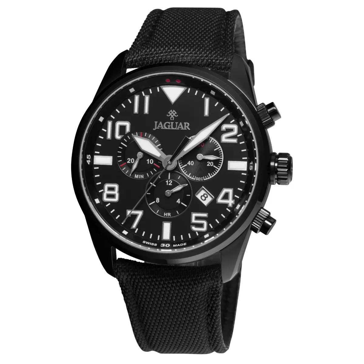 Relógio Jaguar Cronógrafo Masculino - J03CBBL01 P2PX Preto