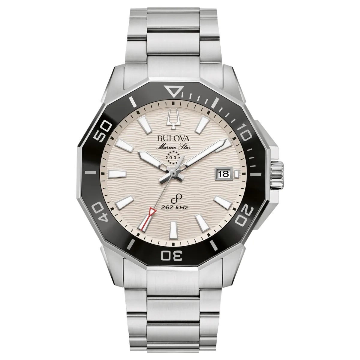 Relógio Bulova Marine Star Precisionist Masculino - 96B426 Branco