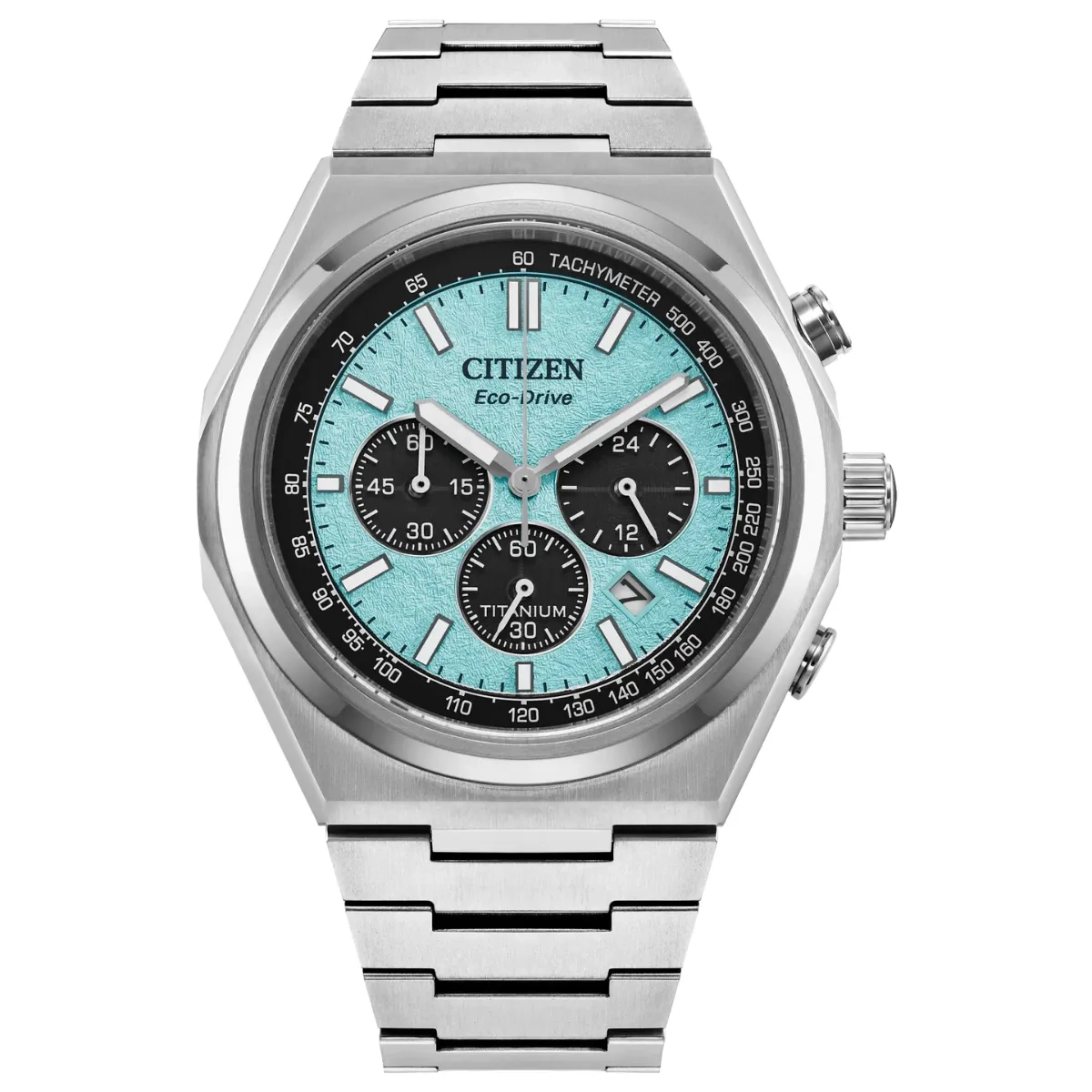 Relógio Citizen Zenshin Chrono Super Titanium - CA4610 85MN Azul