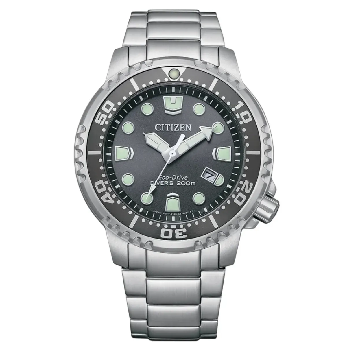 Relógio Citizen Promaster Eco-Drive Marine Masculino - BN0167 50HN Cinza
