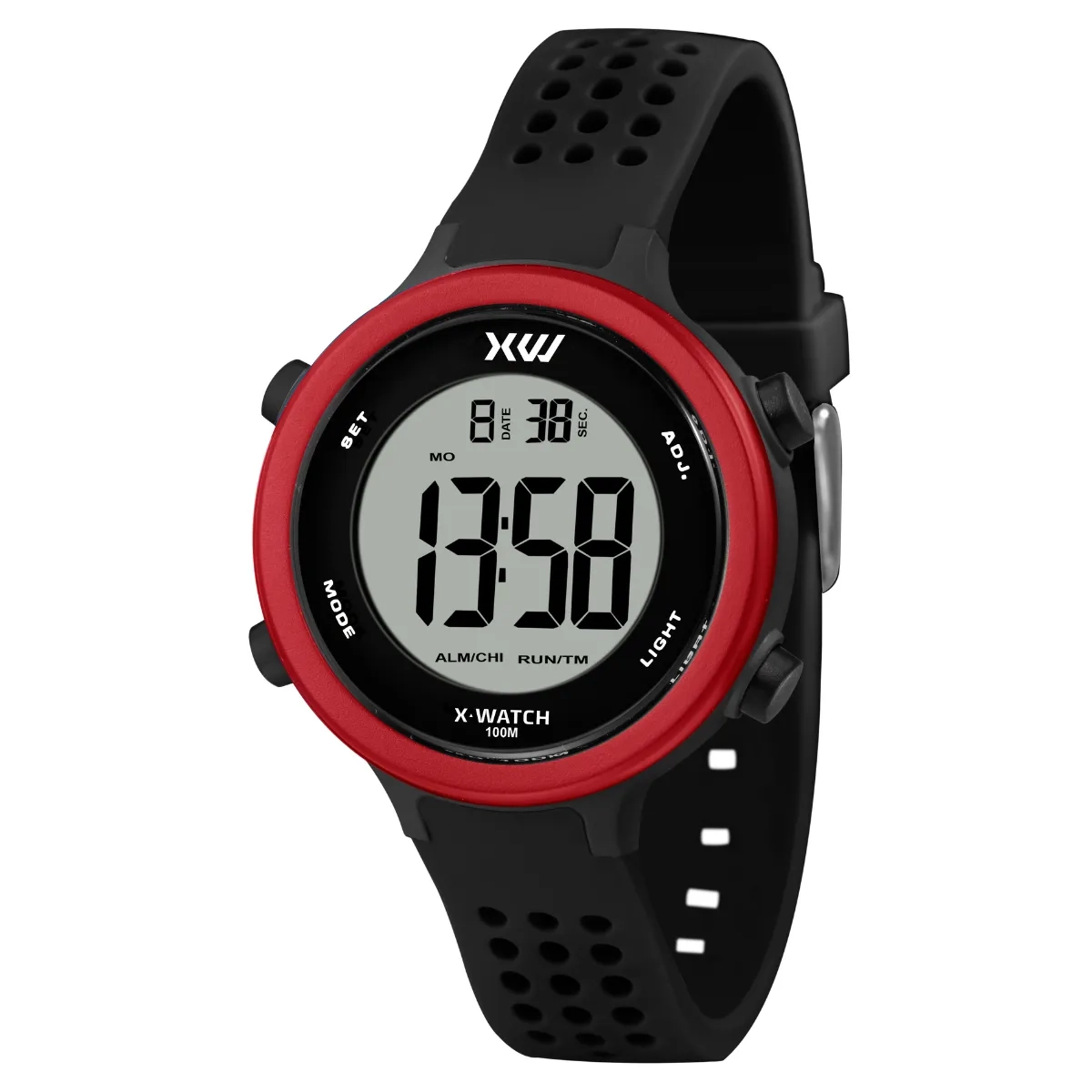 Relógio X-Watch Mini-X Digital Unissex - XKPPD067W BXPX