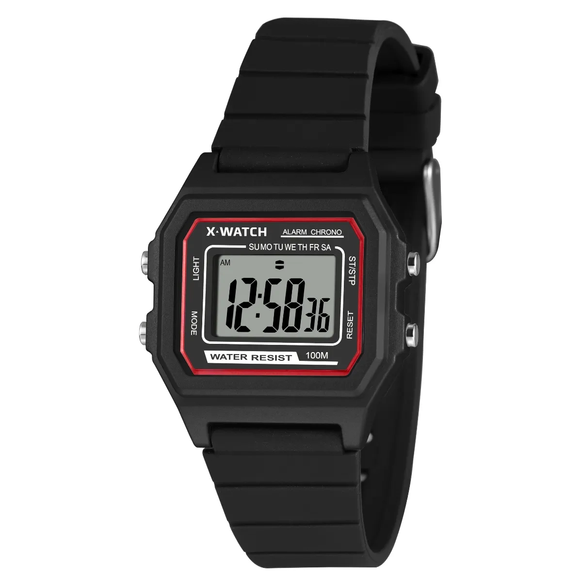 Relógio X-Watch XPort Digital Unissex - XKPPD122 BXPX Preto