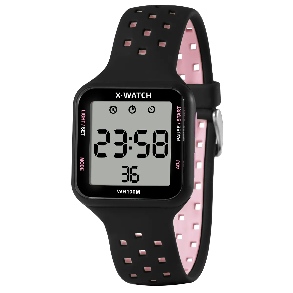 Relógio X-Watch XPort Digital Unissex - XGPPD198 BXPX Preto