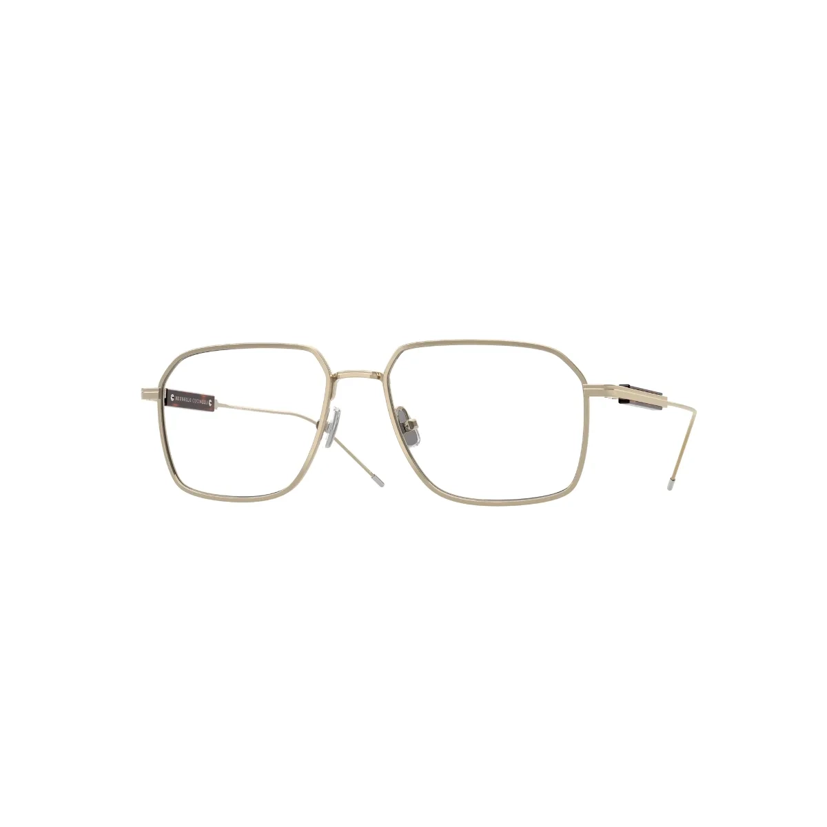 Óculos de Grau Brunello Cucinelli 0BC1004T 5002 54 Titânio Dourado