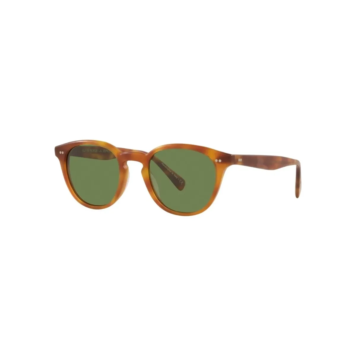 Óculos de Sol Oliver Peoples 0OV5454SU 14834E50 Acetato Marrom Mesclado com lentes na cor Verde
