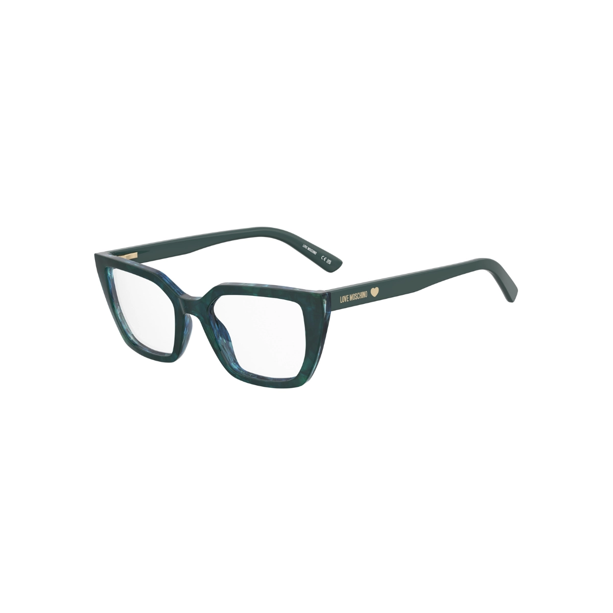 Óculos de Grau Love Moschino MOL656 1ED 5219 R Acetato Verde