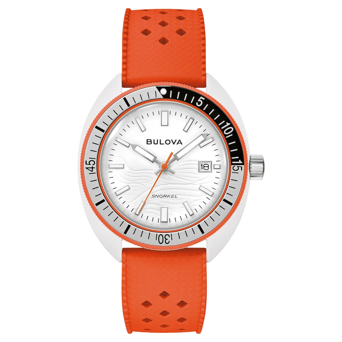 Relógio Bulova Snorkel Clownfish Oceanographer - 98B448N Laranja