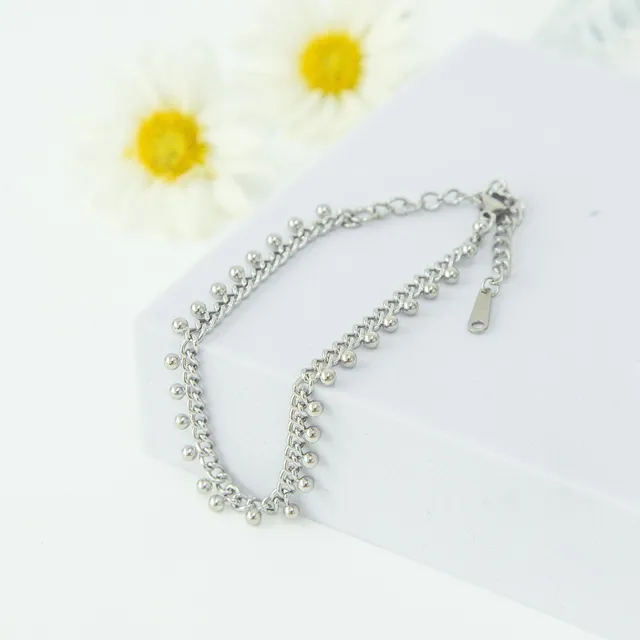 Pulseira Corrente Indiana em Aço Inoxidável