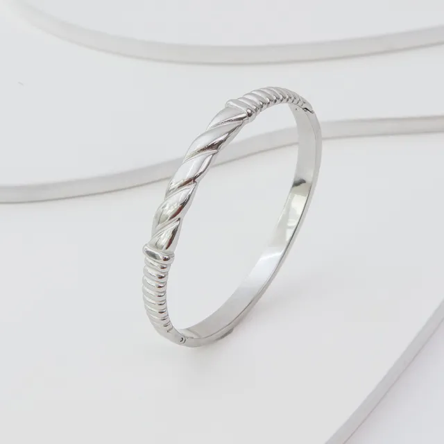 Bracelete Rope em Aço Inoxidável