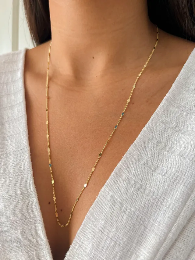 Colar Minimalista Coração - Dourado