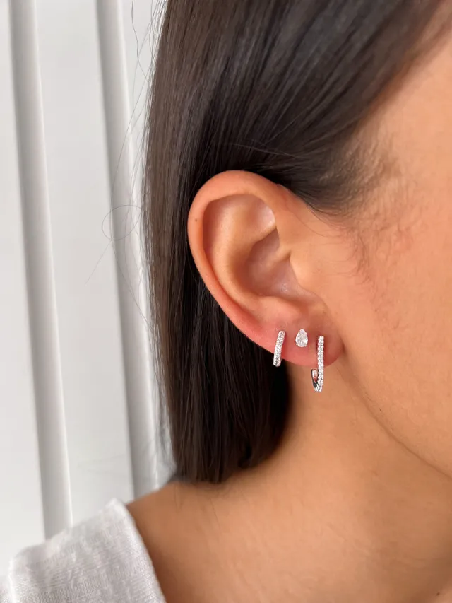 Brinco Louise - Prata