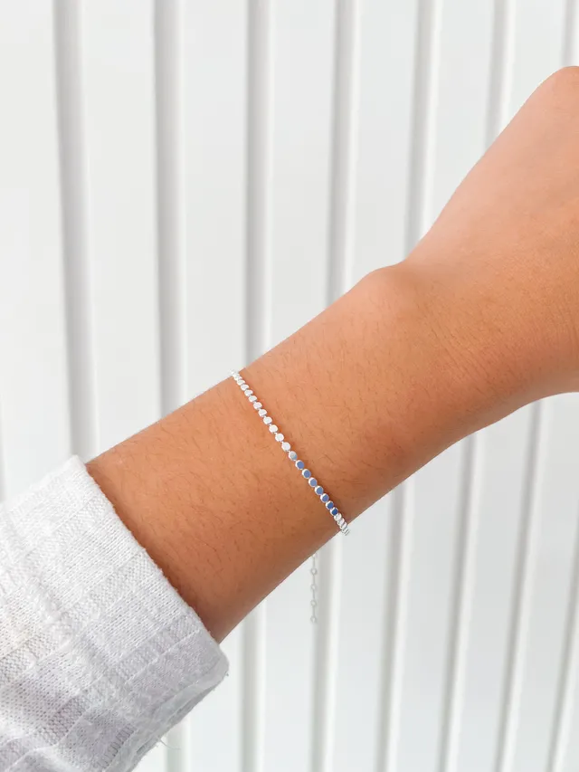 Pulseira Chapinhas - Prata