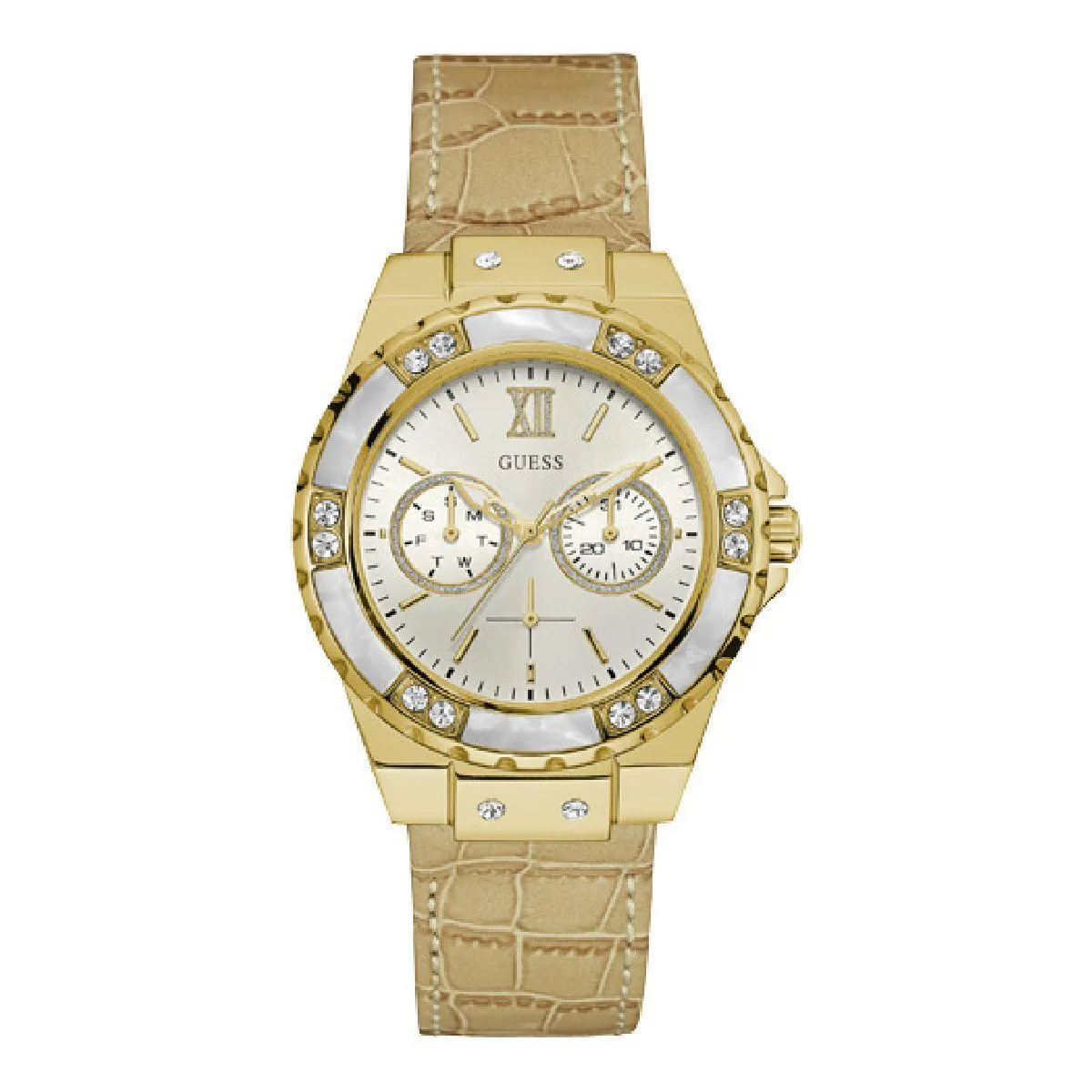 Relógio Feminino Guess Bege - 92601LPGSDC2
