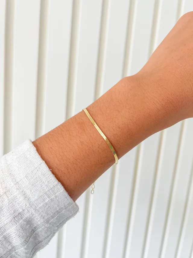 Pulseira Fita - Dourada