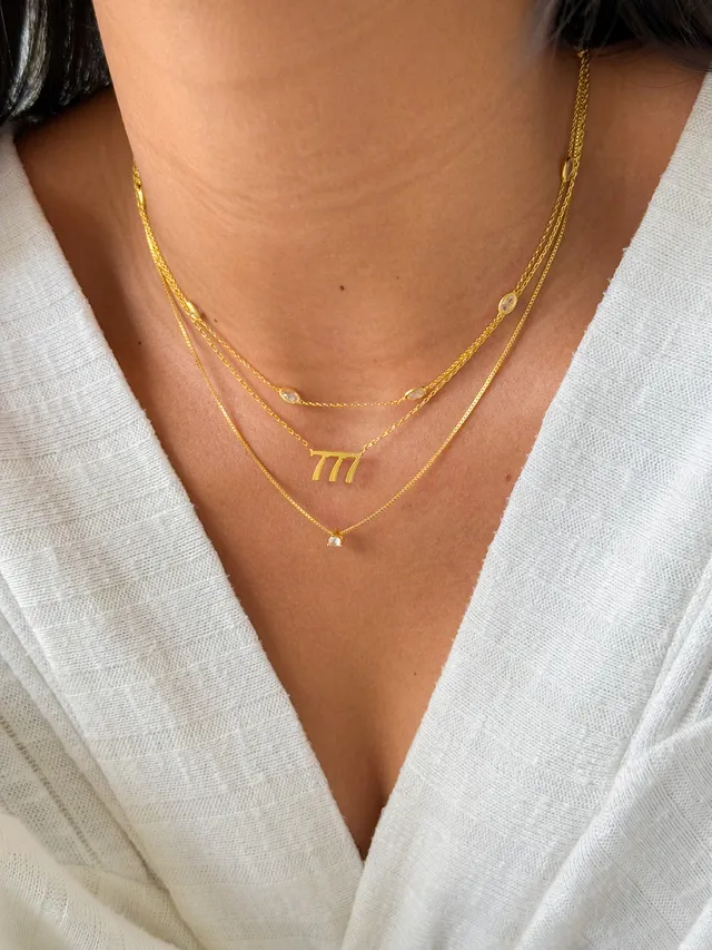 Kit Número - Dourado