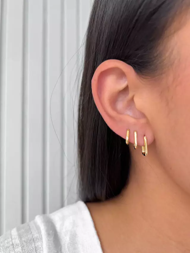 Trio Square - Dourado