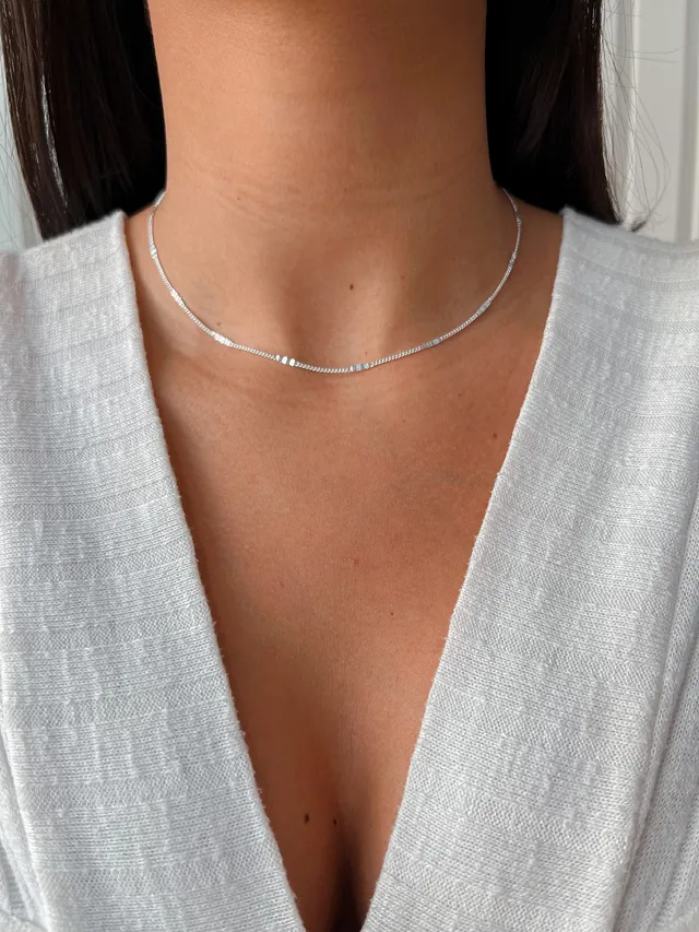 Choker Trace - Prata