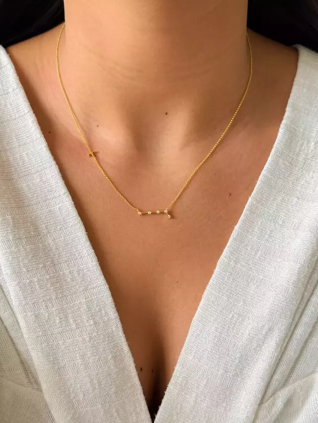 Colar De Signo - Dourado