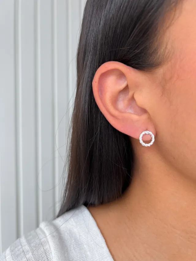 Brinco Circle - Prata