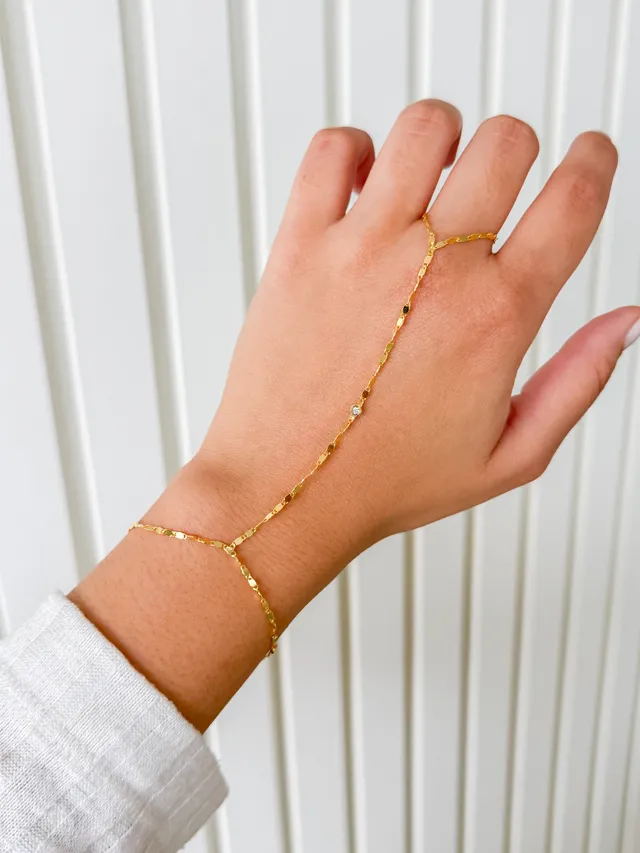 Hand Chain Allis - Dourado