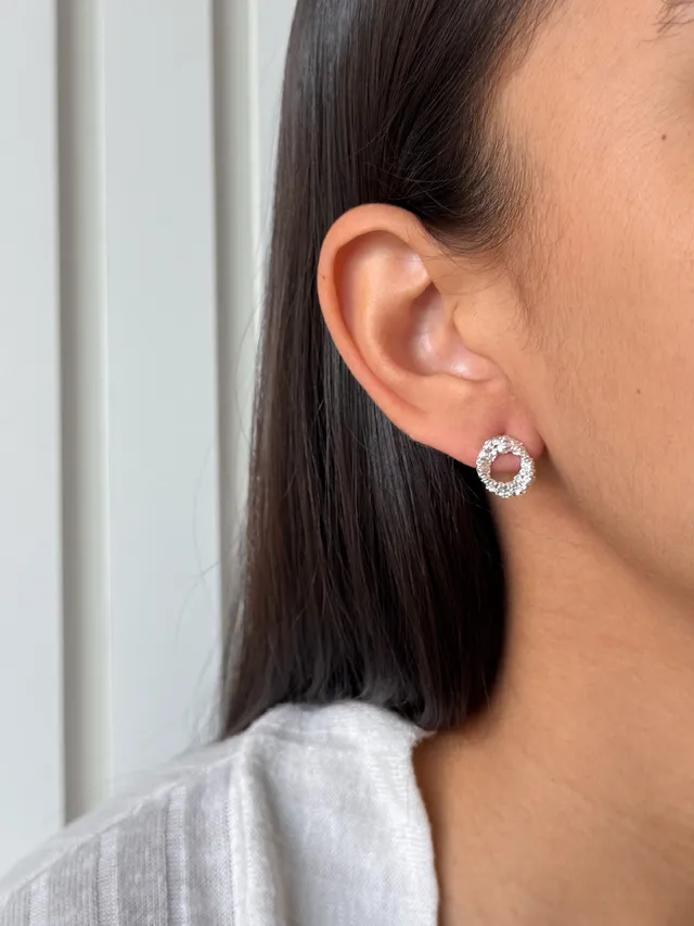 Brinco Ana Fio Torcido - Prata