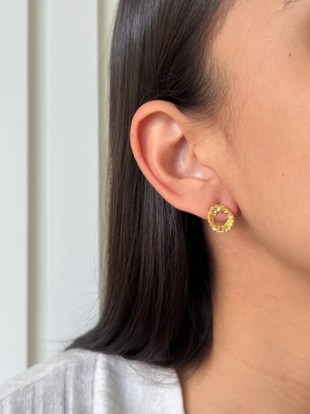 Brinco Ana Fio Torcido - Dourado