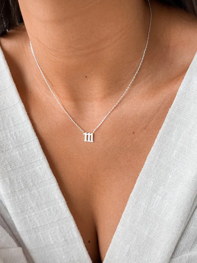 Colar Número 111 - Prata