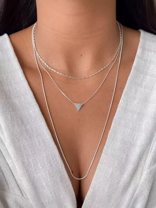 Kit Triângulo - Prata