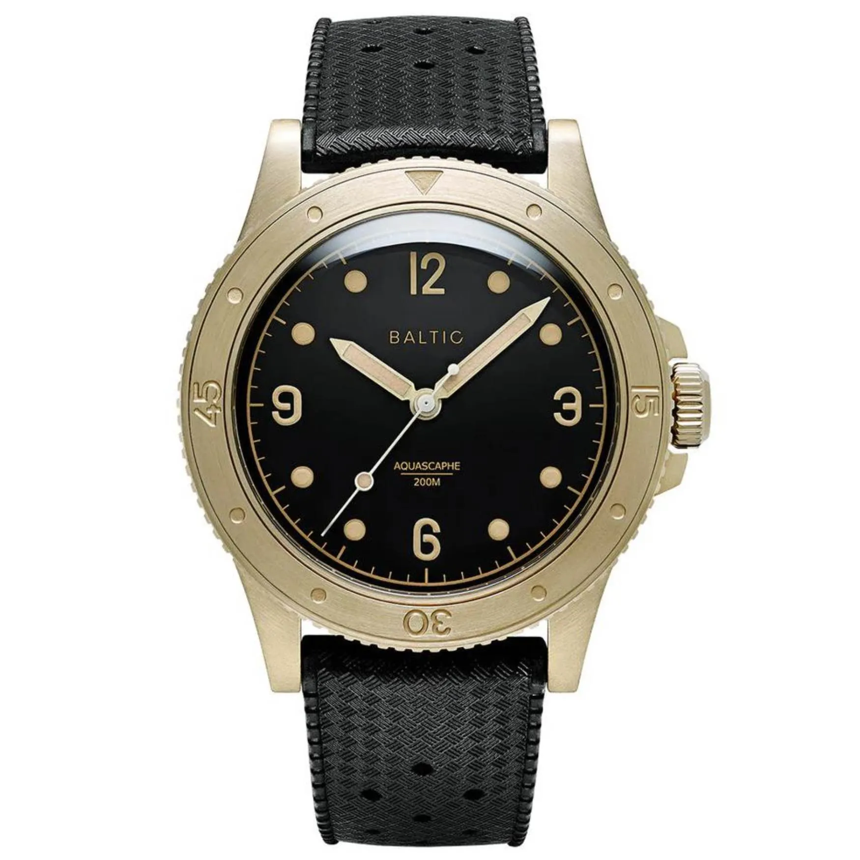 Relógio Baltic Aquascaphe Automático Preto