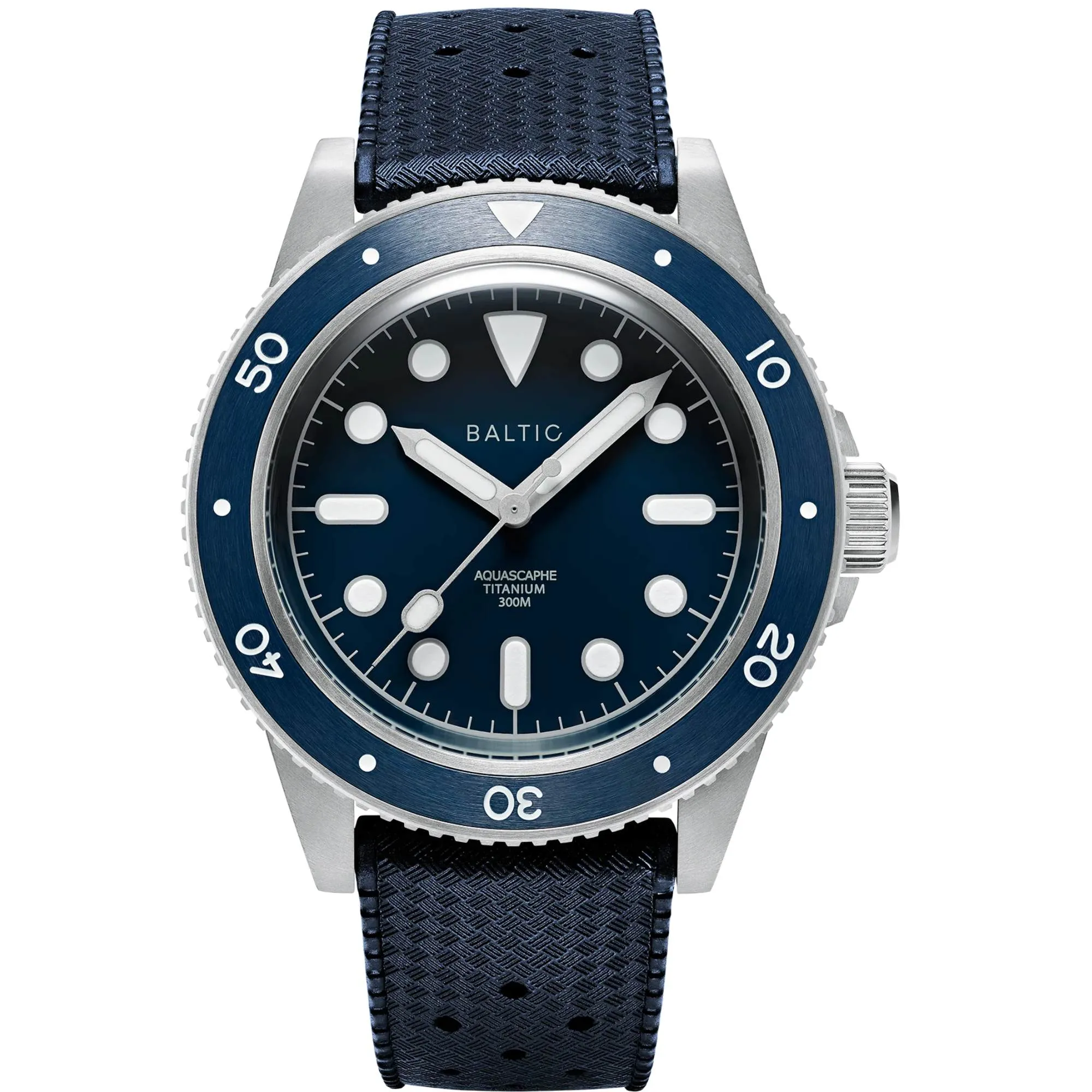 Relógio Baltic Aquascaphe Automático Titânio Azul