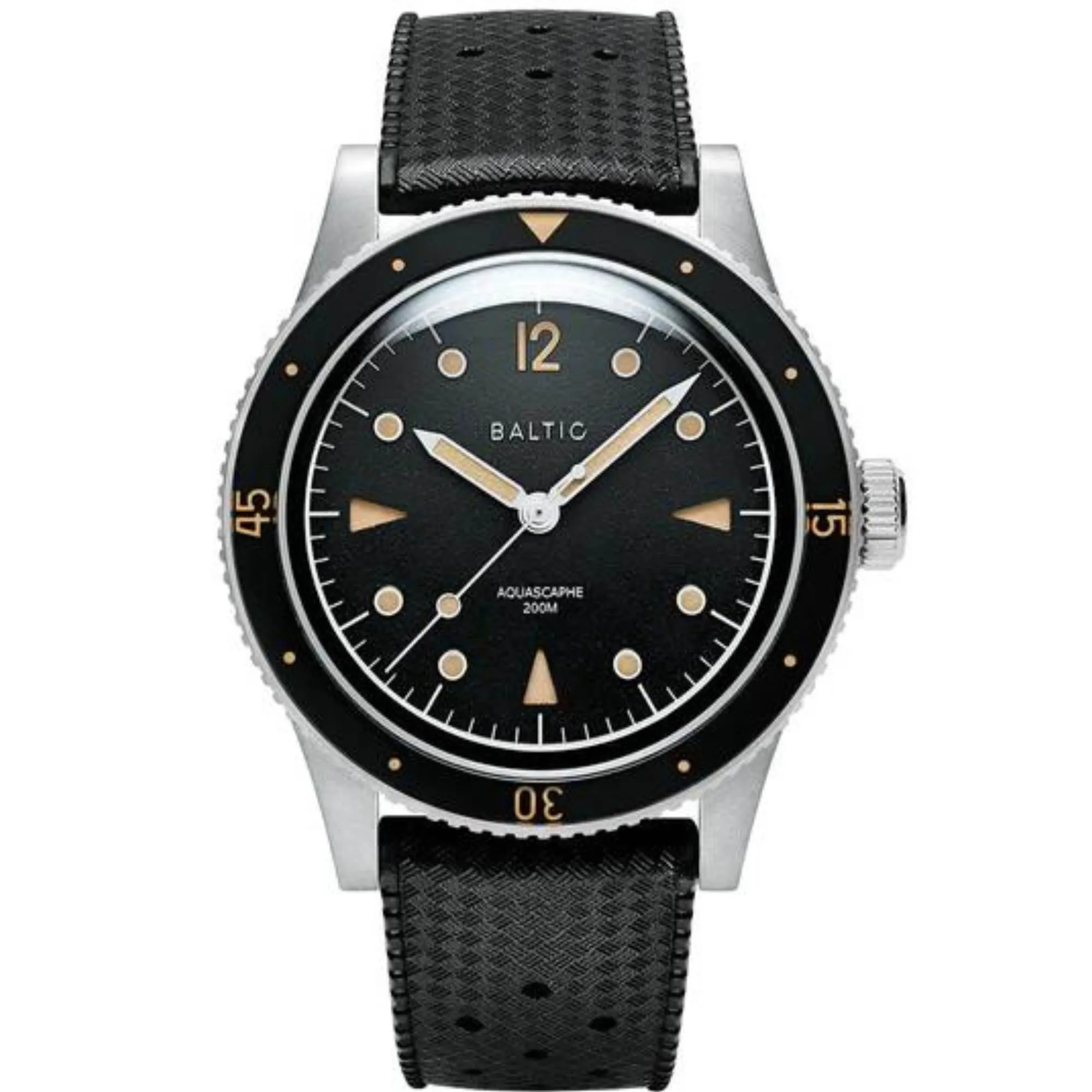 Relógio Baltic Aquascaphe Classic Automático Preto