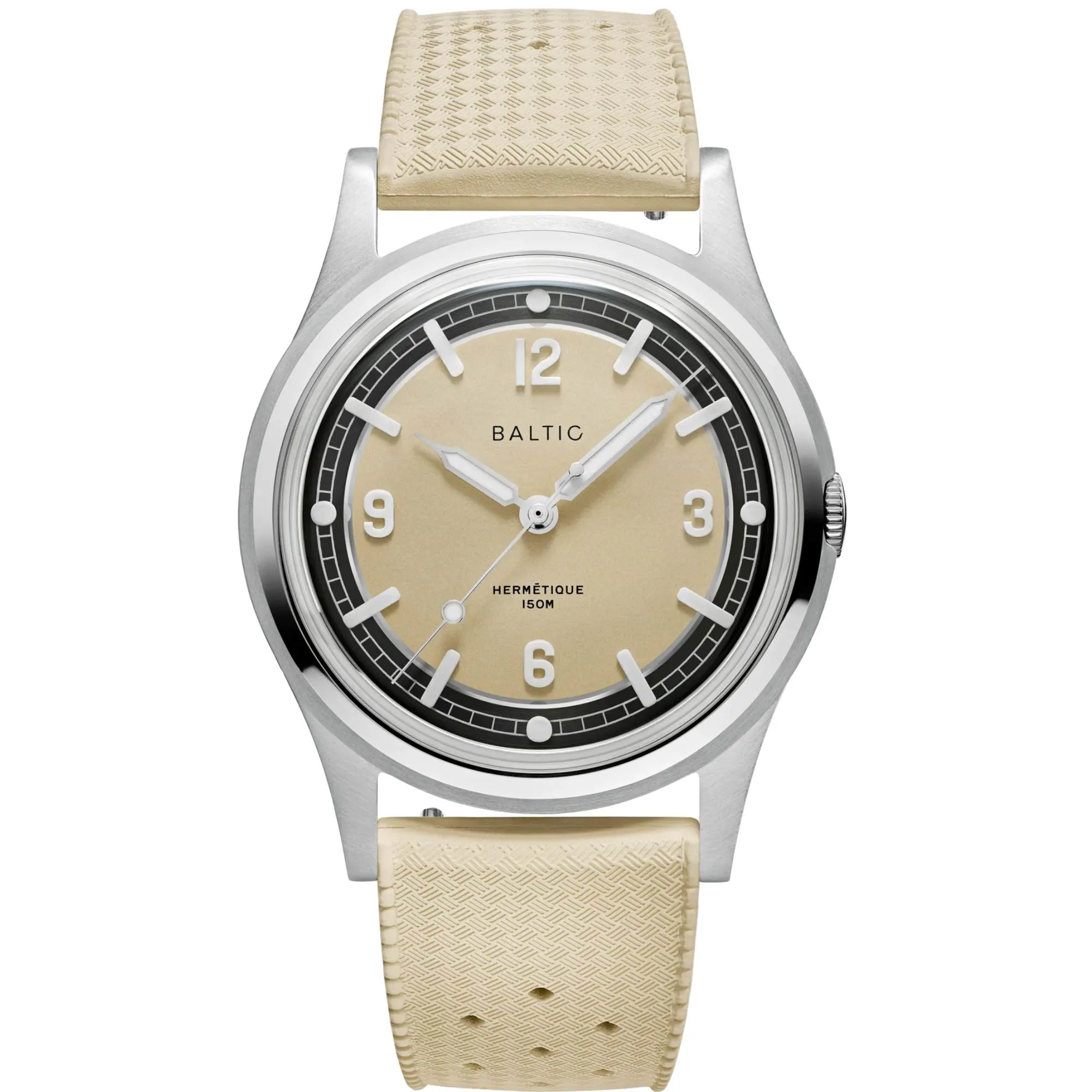Relógio Baltic Hermétique Tourer Automático Bege