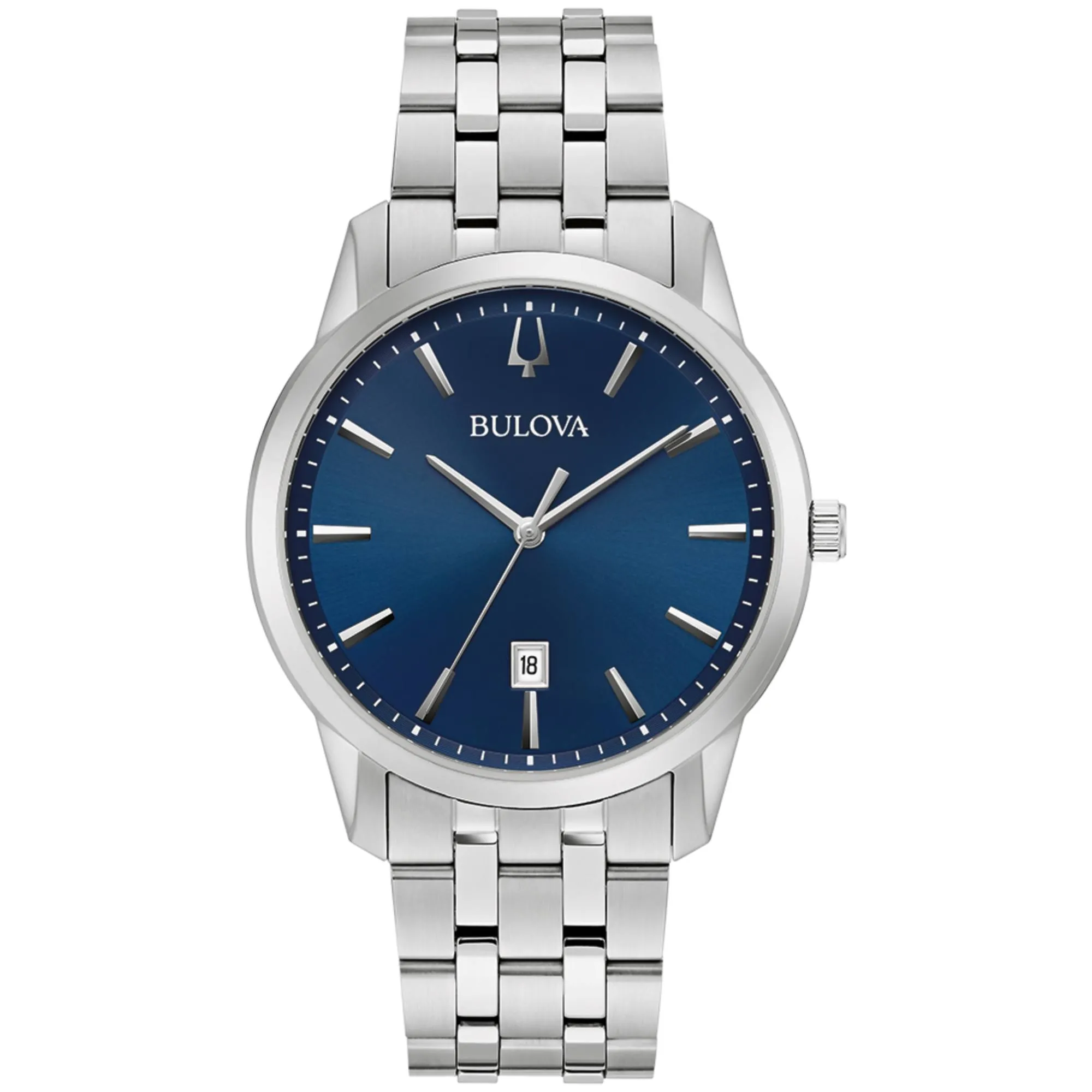 Relógio Bulova Classic Sutton Azul 96B338
