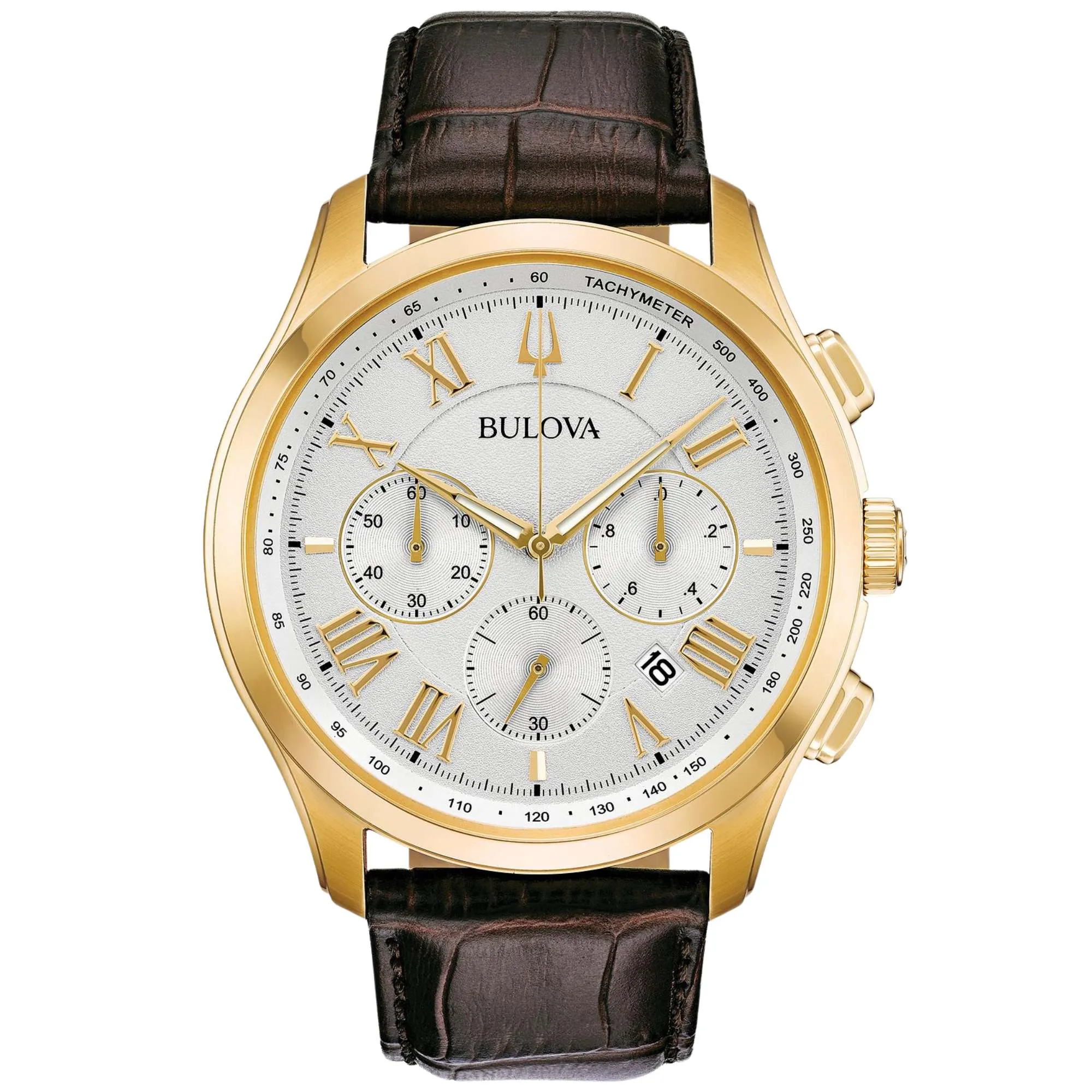 Relógio Bulova Classic Wilton Dourado 97B169
