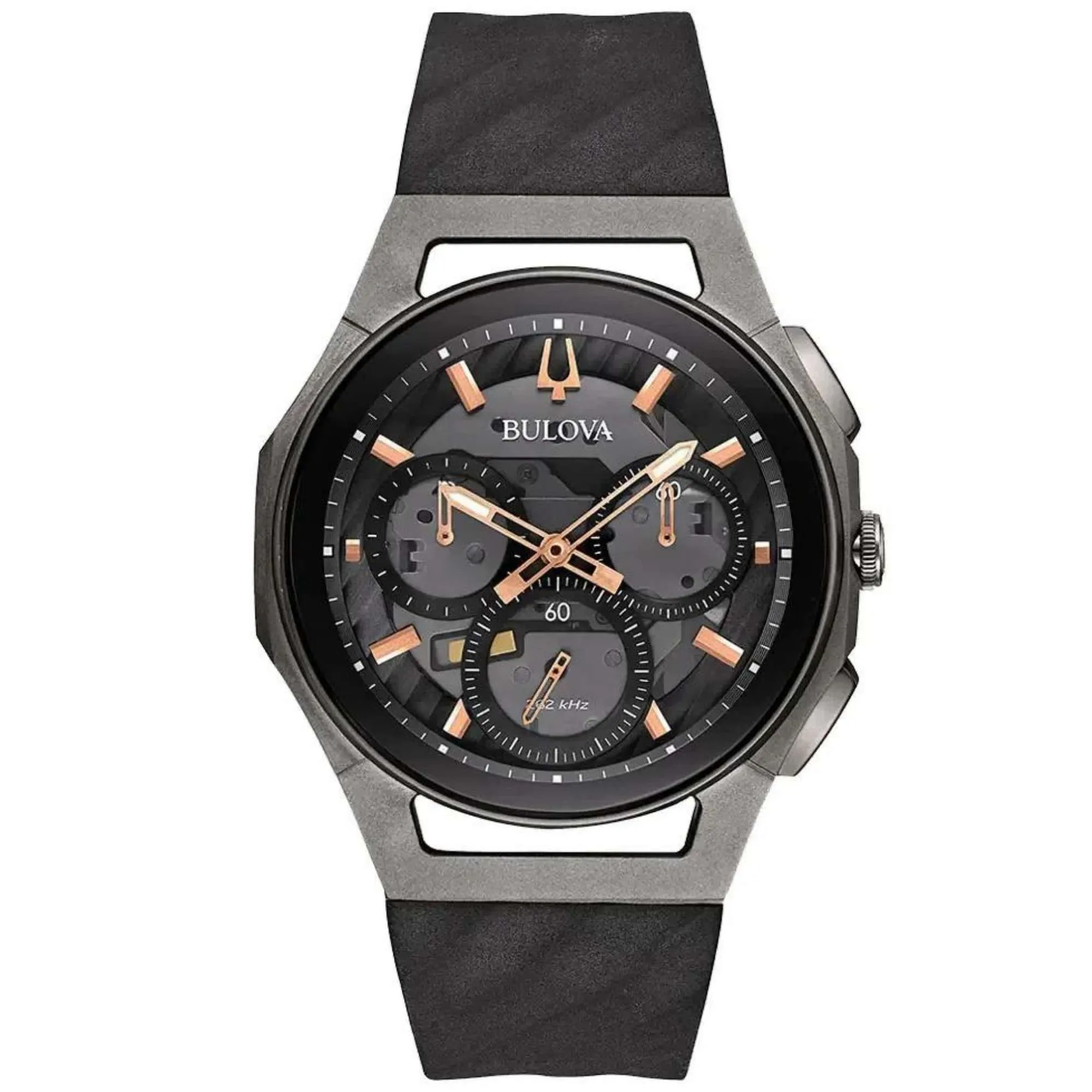 Relógio Bulova Curv Cinza Escuro 98A162