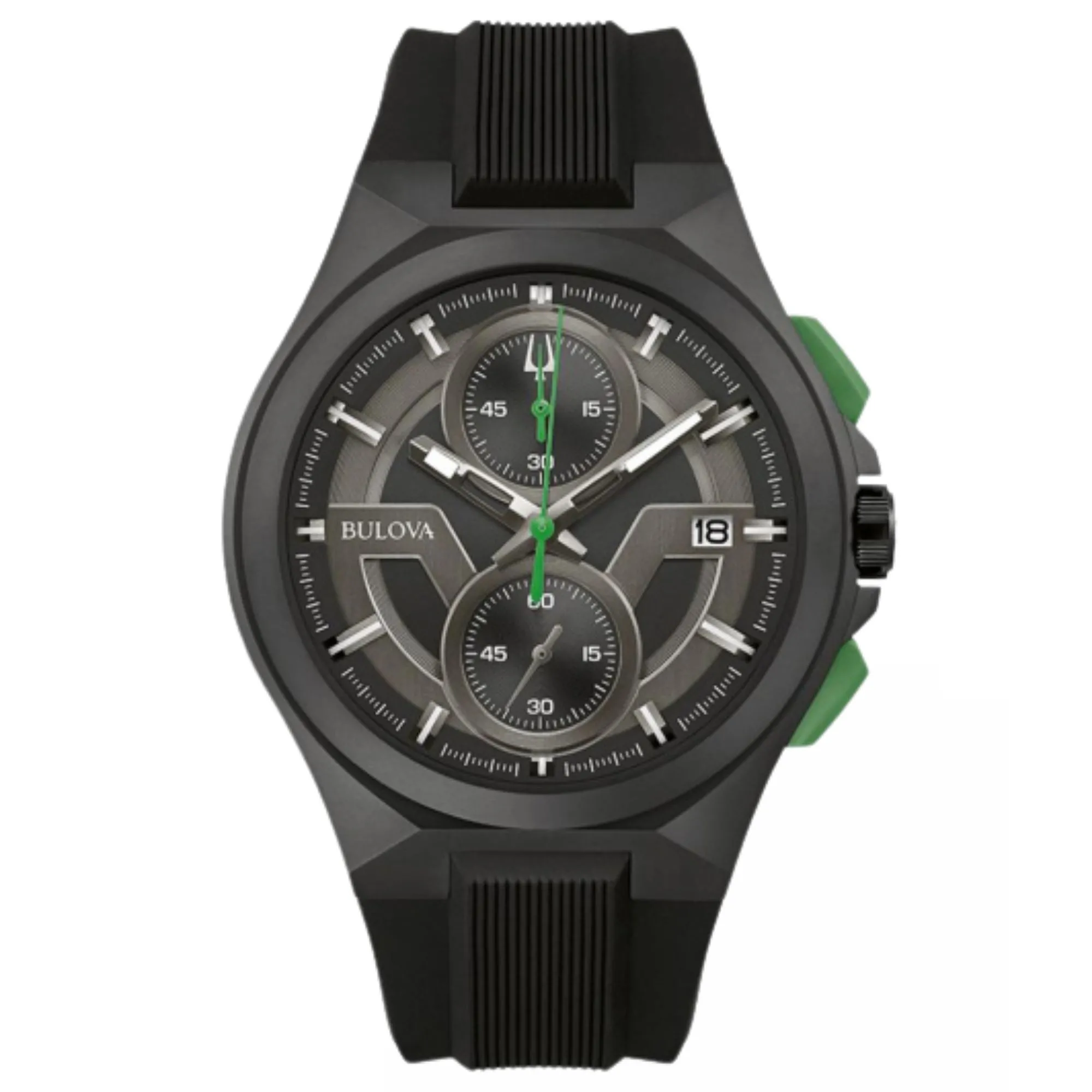 Relógio Bulova Machine Verde 98B381