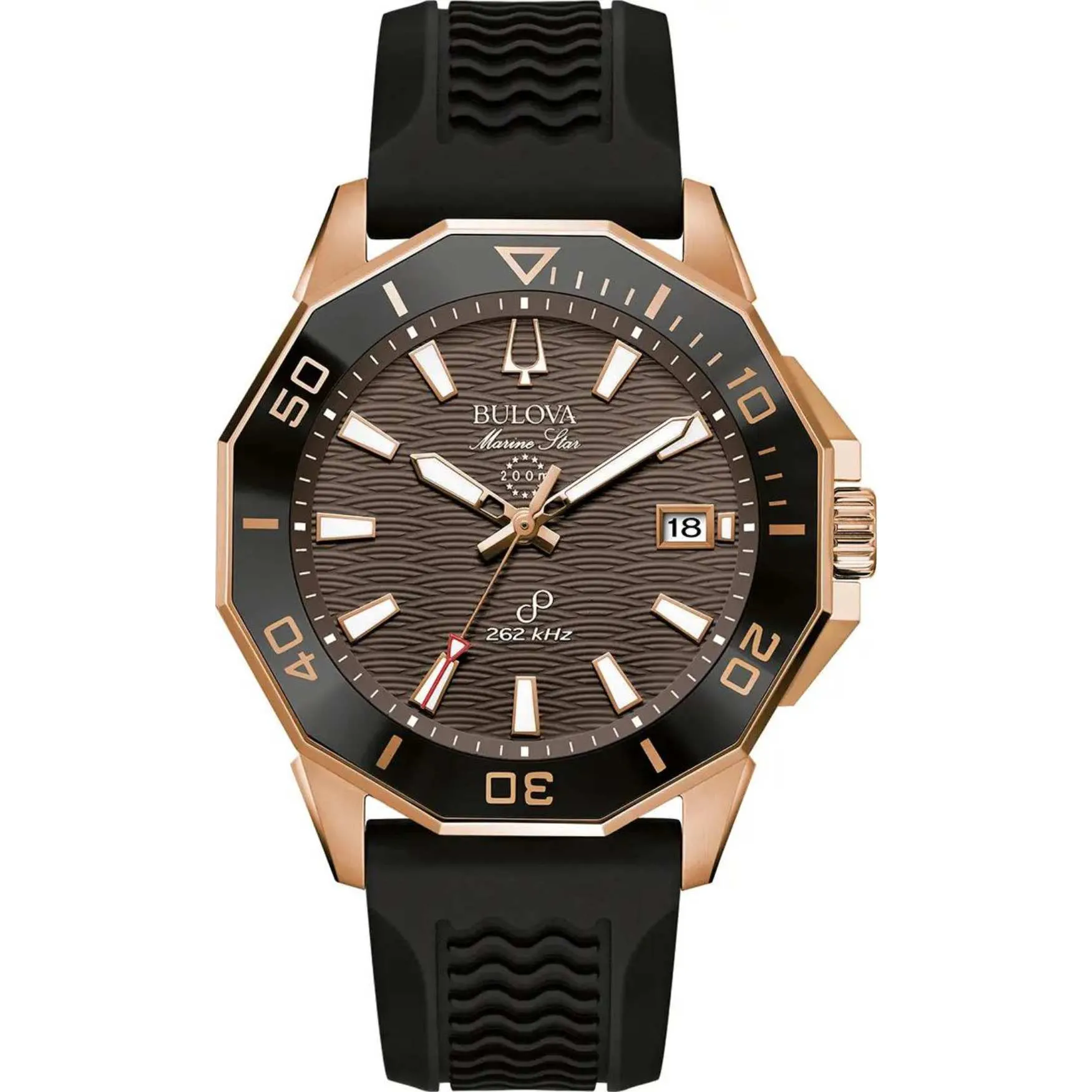Relógio Bulova Marine Star Marrom 98B421