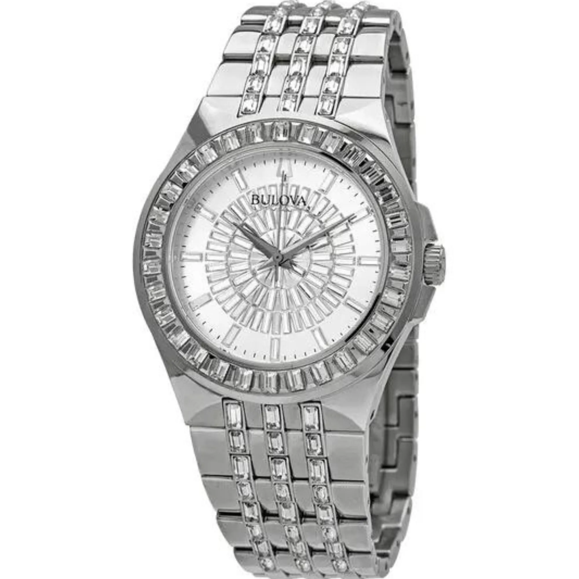 Relógio Bulova Phantom Swarovski Cristal 96A236