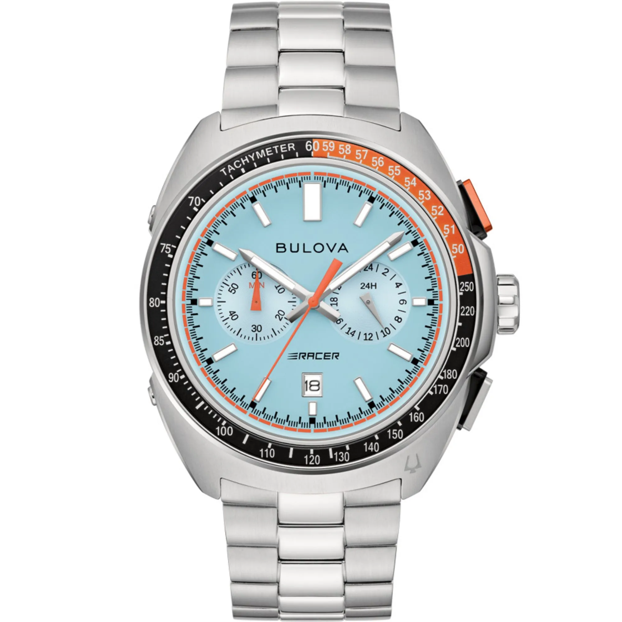 Relogio Bulova Racer Chrono Azul 98B432