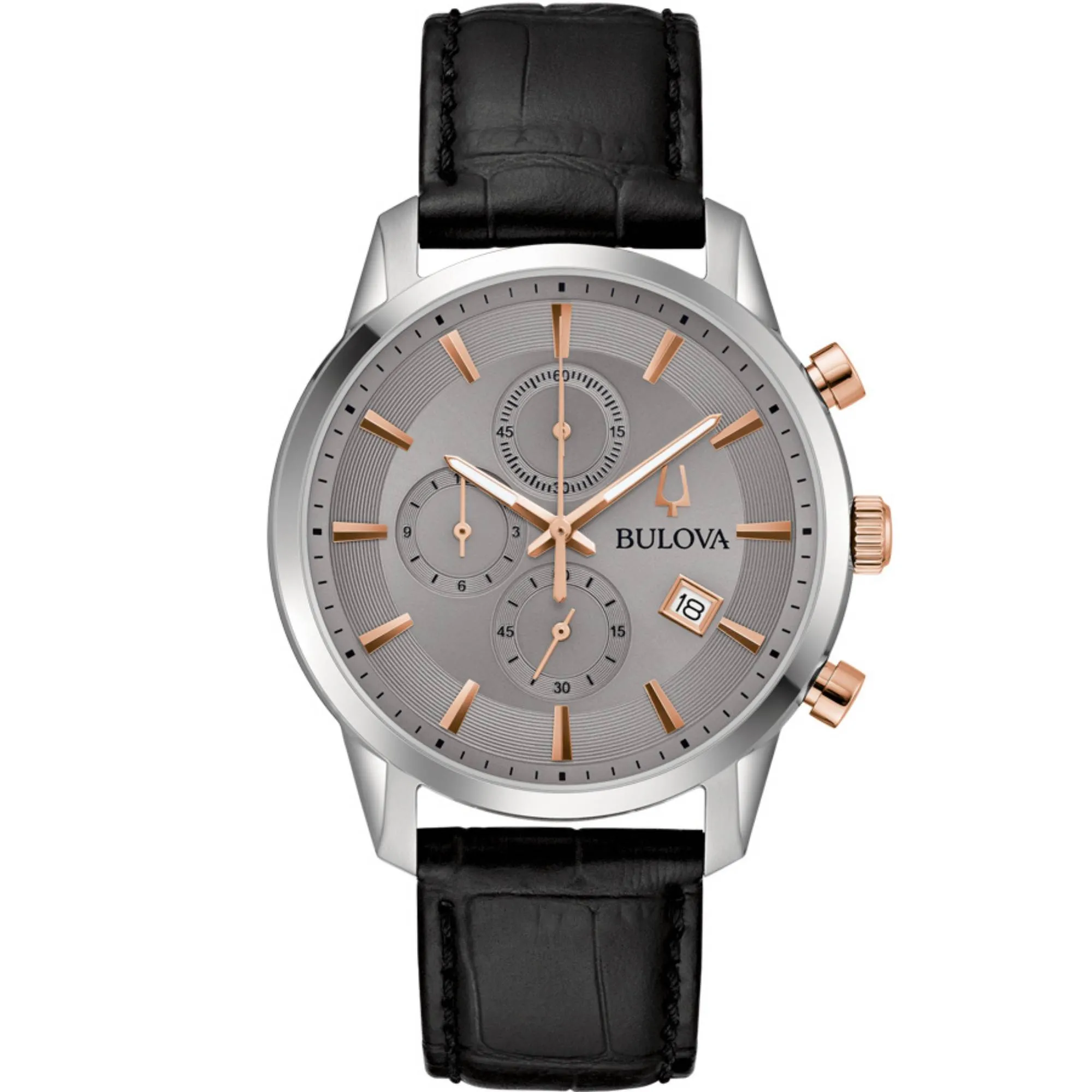 Relógio Bulova Sutton Chrono Cinza 98B409