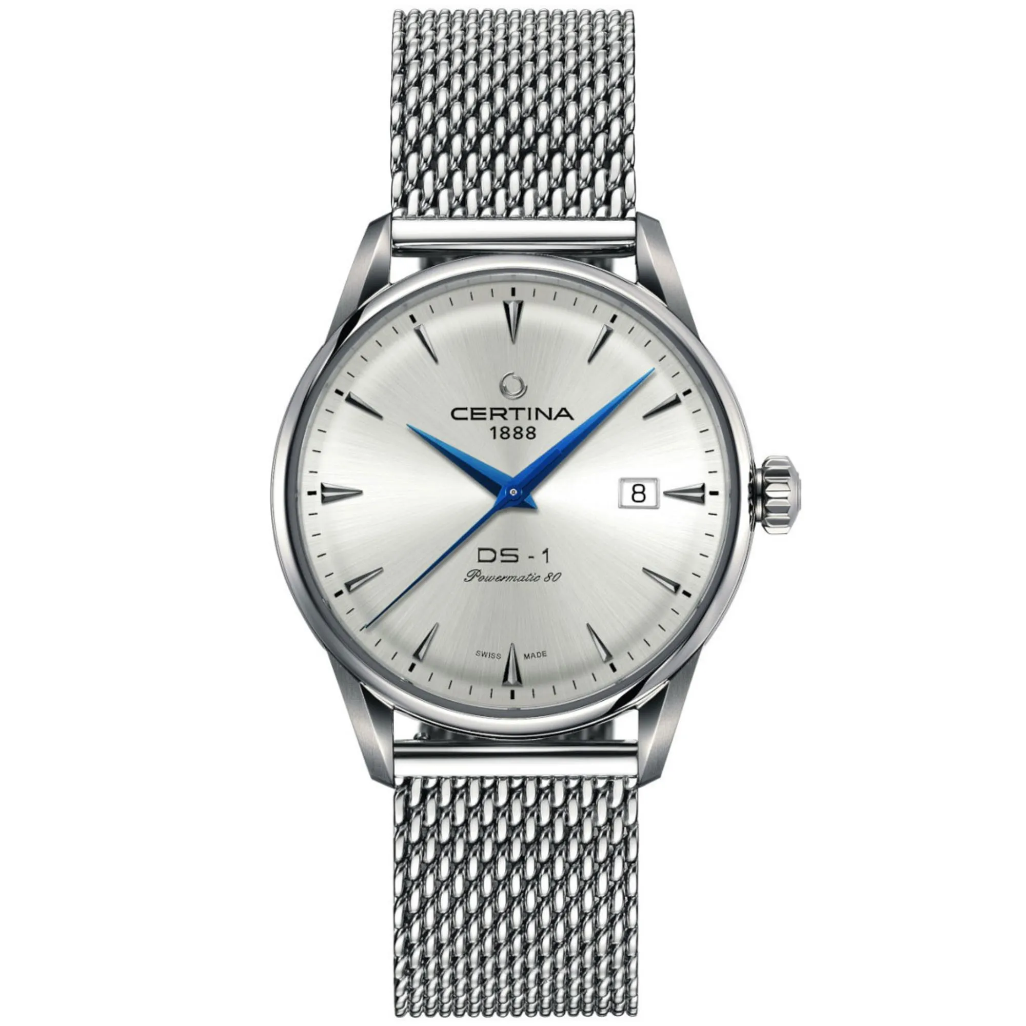 Relógio Certina DS-1 Powermatic 80 Edition Special Prata C029.807.11.031.02