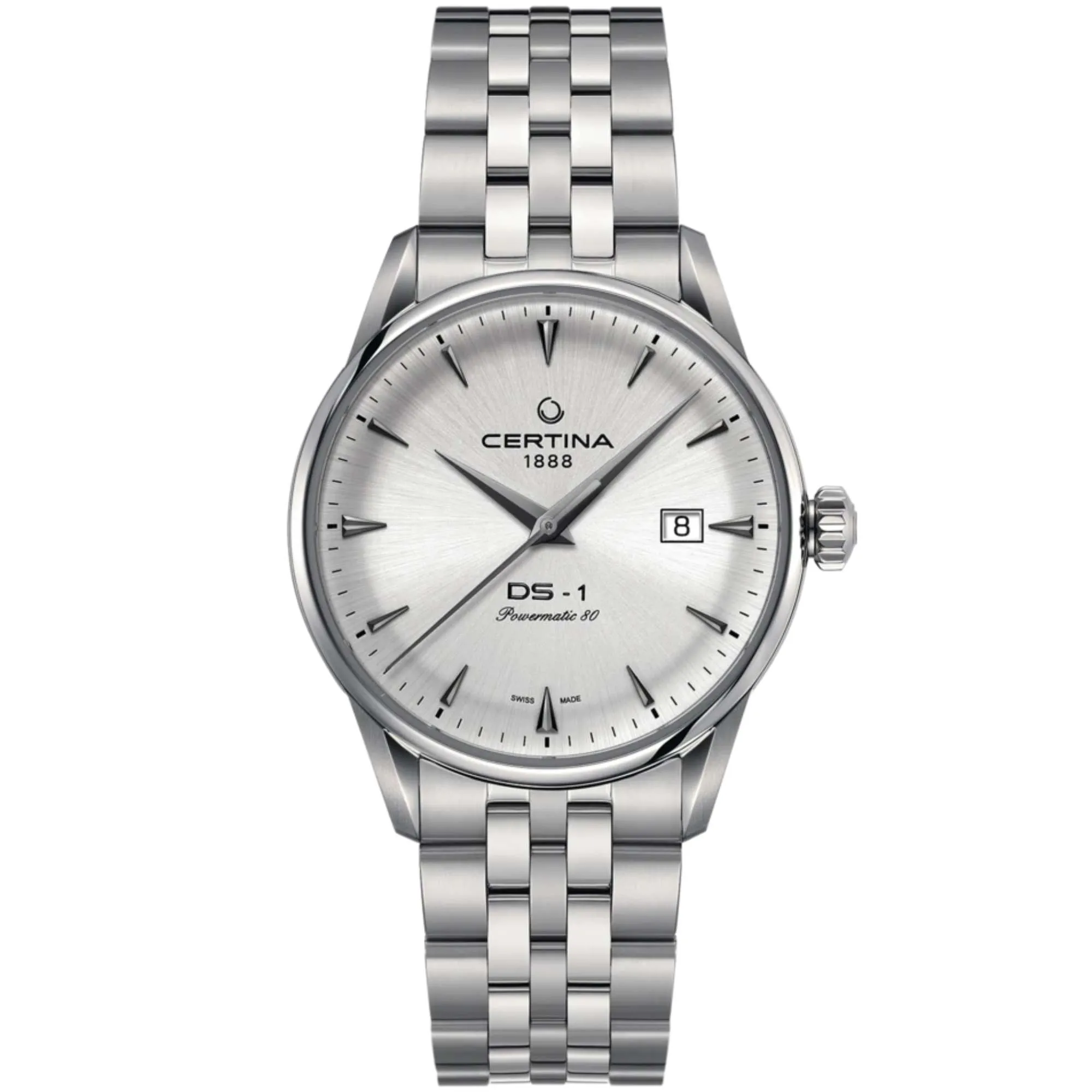 Relógio Certina DS-1 Powermatic 80 Prata C029.807.11.031.00