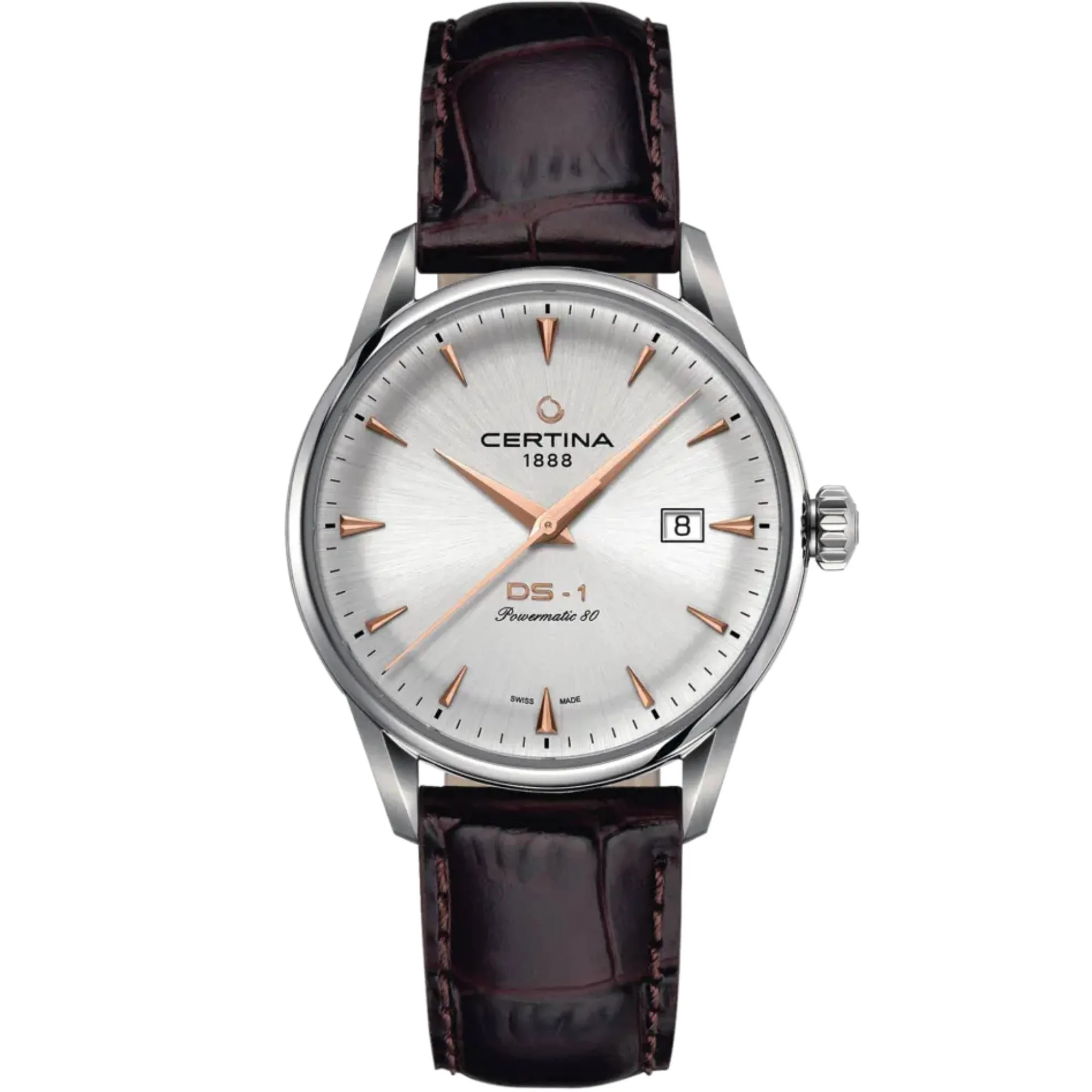 Relógio Certina DS-1 Powermatic 80 Prata C029.807.16.031.01