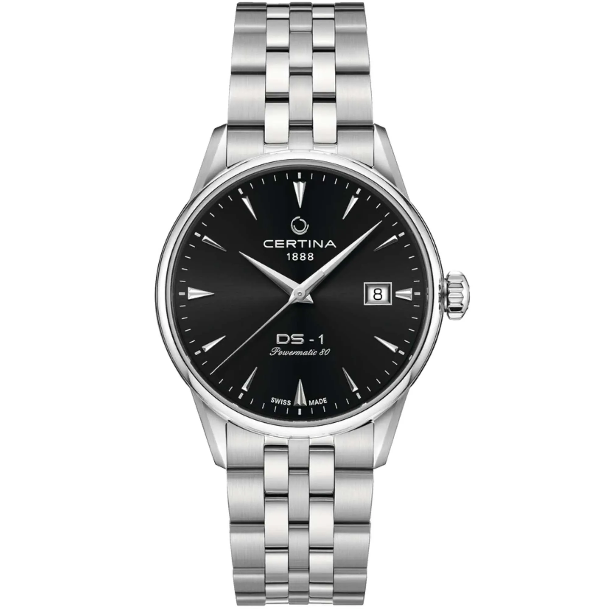 Relógio Certina DS-1 Powermatic 80 Preto C029.207.11.051.00