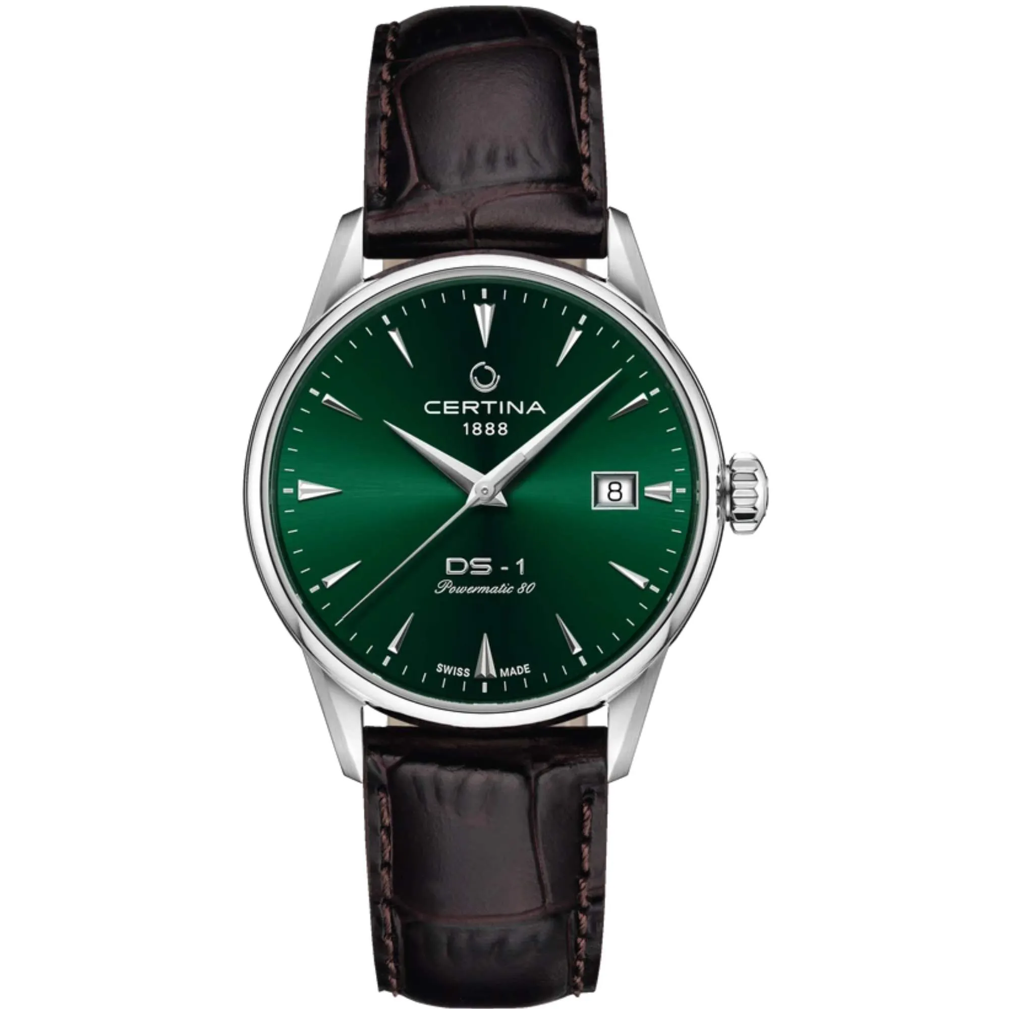 Relógio Certina DS-1 Powermatic 80 Verde C029.207.16.091.00