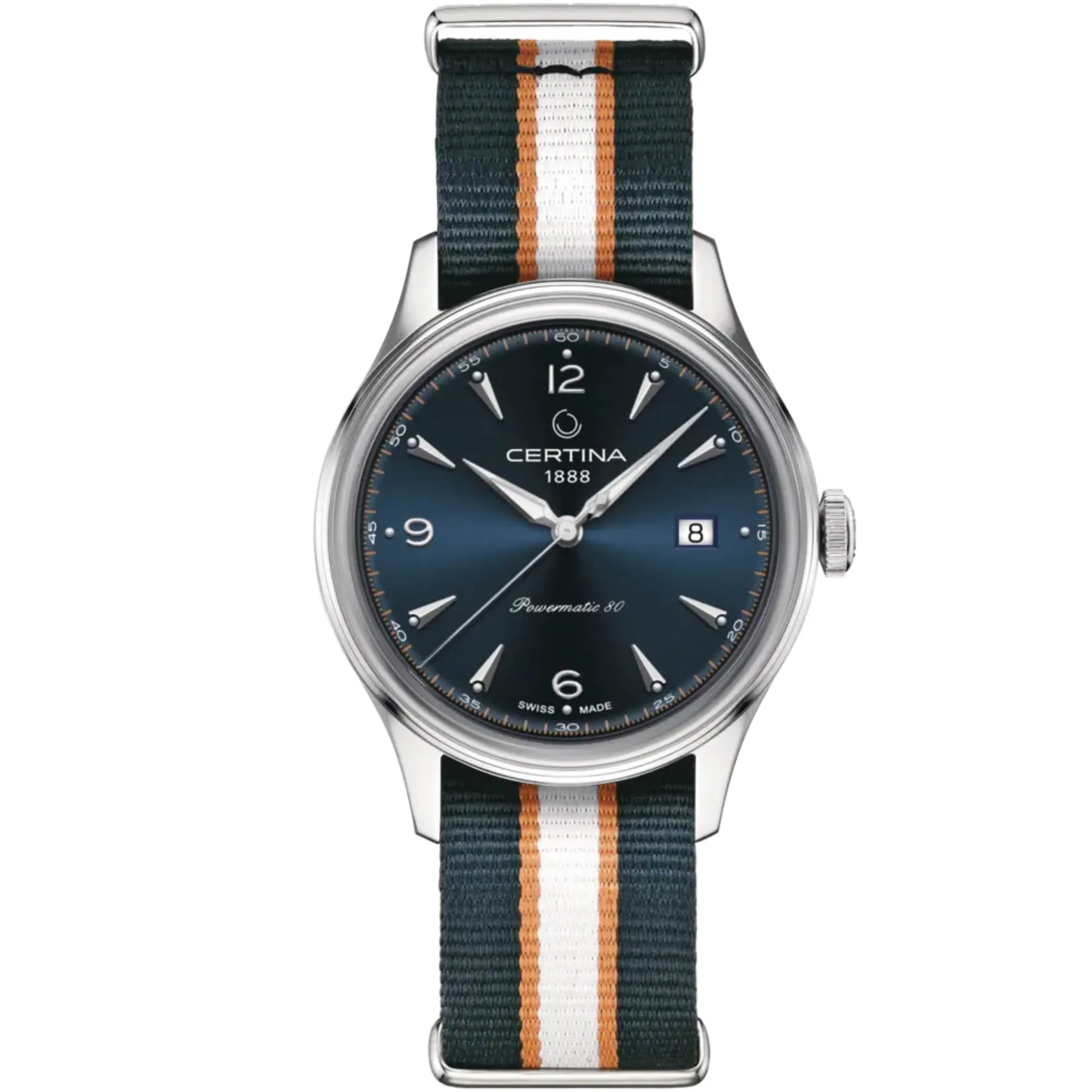 Relógio Certina Ds Powermatic 80 Azul C038.407.18.047.00