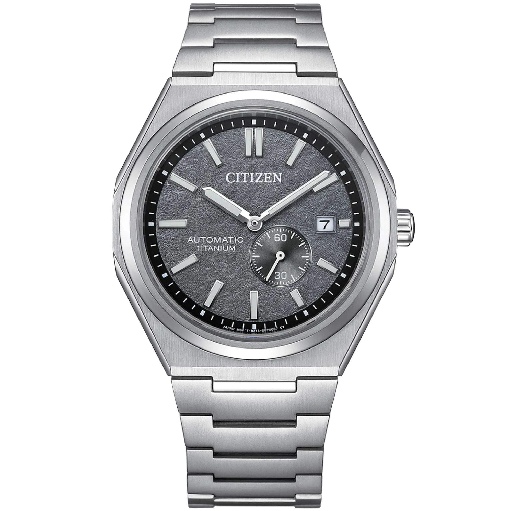 Relógio Citizen Small Seconds Automático Titânio Cinza NJ0180-80H