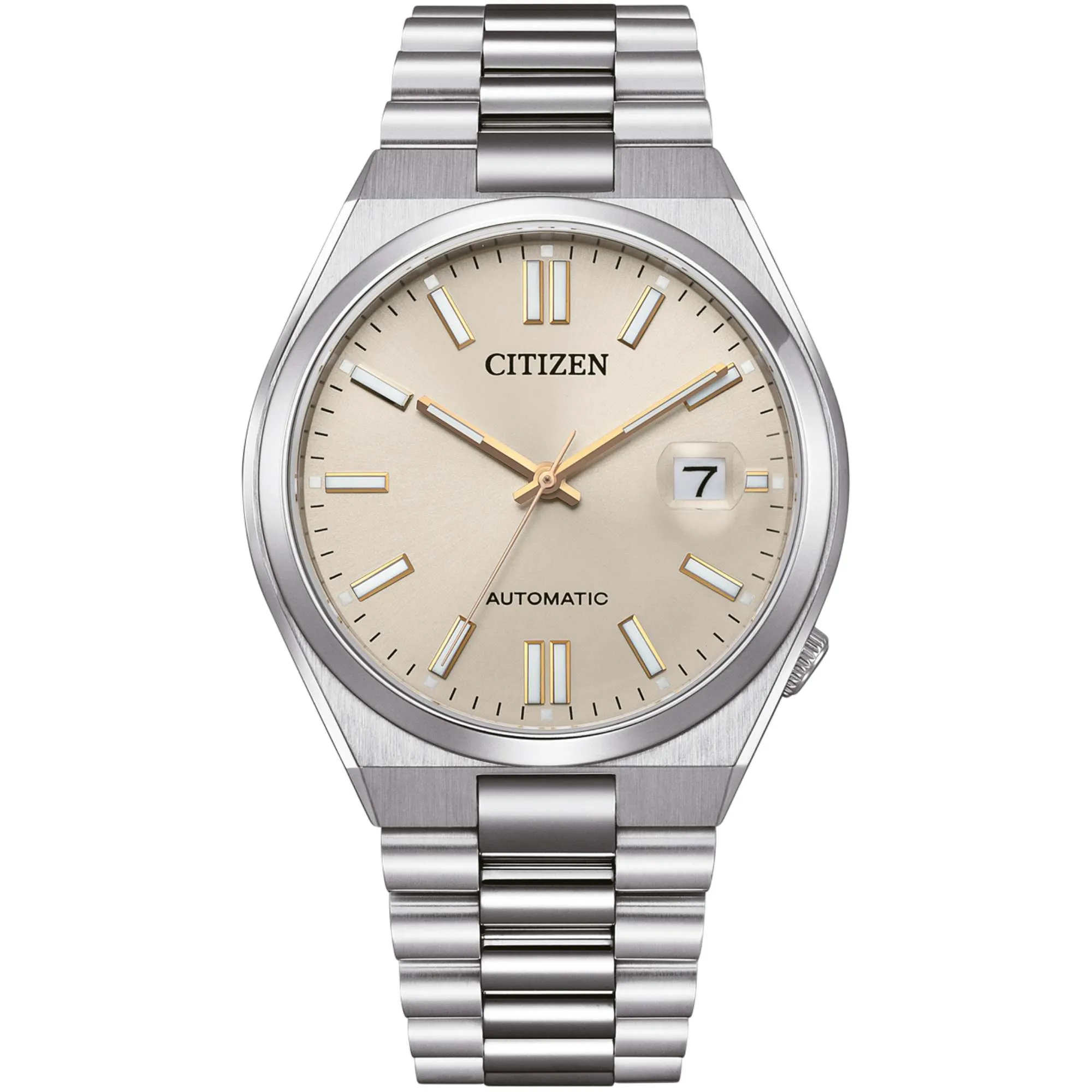 Relógio Citizen Tsuyosa Automático Bege NJ0151-88W